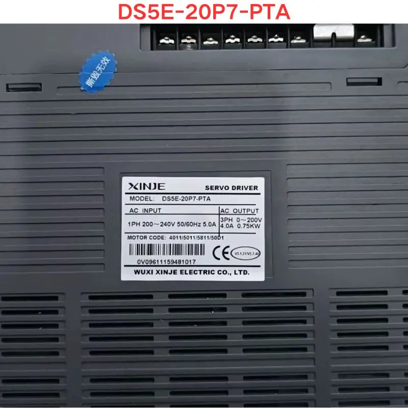 

used Servo drive DS5E-20P7-PTA machine Tested OK The latest quotation in 2026