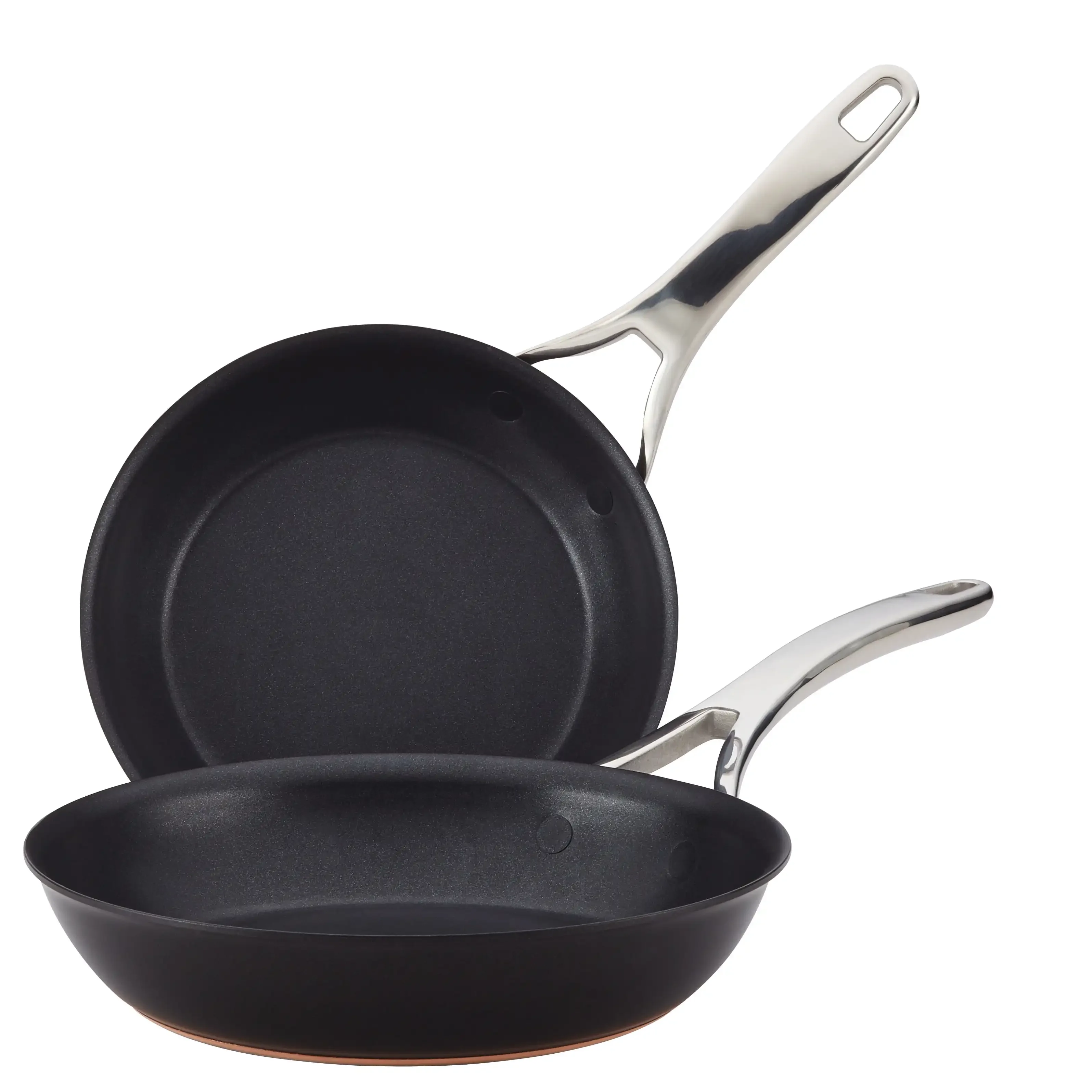 

Copper Luxe 2 Pc Nonstick Frying Pan Set, Onyx