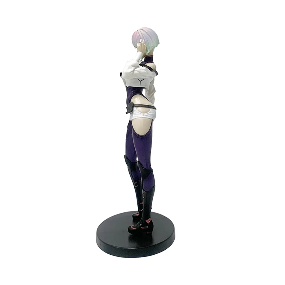 Hot 22cm Cyberpunk：Edgerunners Anime Figure #2077 Super Hacker Edge Walker Lucy Action Figure Collection Model Doll Toys image 4