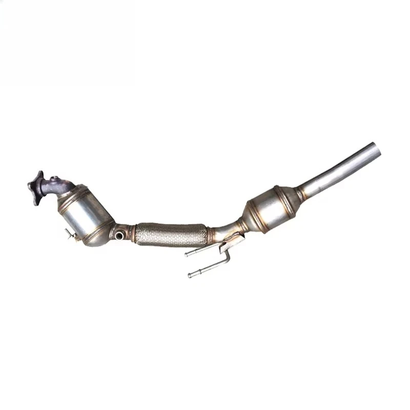 XG-AUTOPARTS EURO1 EURO4 OBDII EPA Automotive Engine Assembly Exhaust Catalytic Converter for  VW Santana 2013