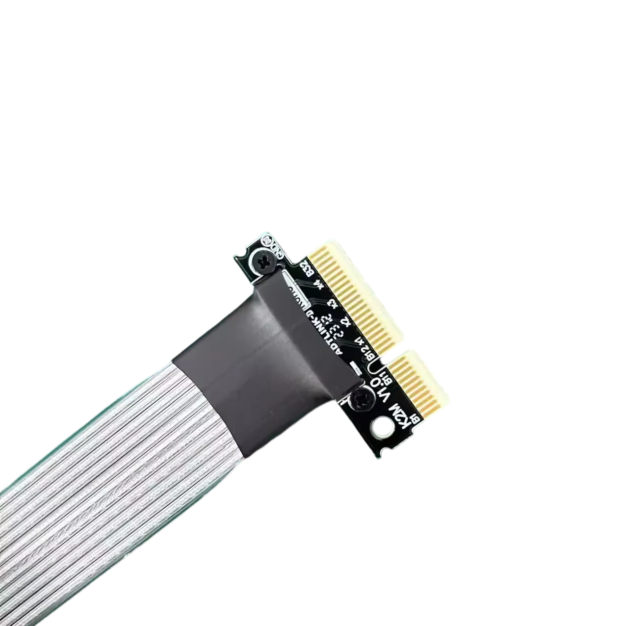 ADT-Link M.2 M Key to PCI-E 4.0 4X Extension Cable PCI Express Extender for M2 NVMe Riser Card 2280 22110 SSD Hard Drive Adapter