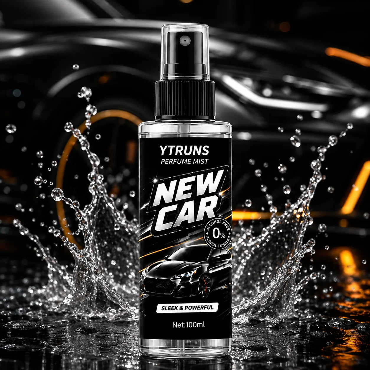 New Car Scent Perfume Spray, Fresh Clean Fragrance, Long Lasting Light Scent for Daily Wear, Dates, Office, Parties and Travel