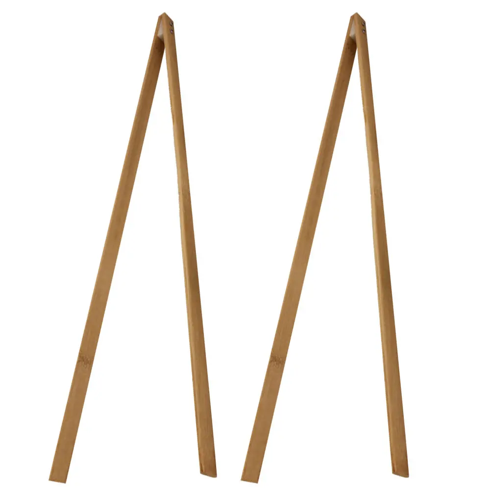 

2Pcs Long Trash Picker Bamboo Garbage Clip Eco Friendly Litter Grabber Tool for Outdoor Pickup Sturdy Rubbish Picker Upper