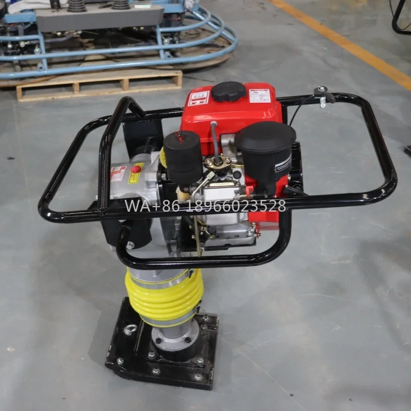 

9-13M/Min Tamping Rammer Road Construction Compaction Equipment Portable Road Compaction Tool