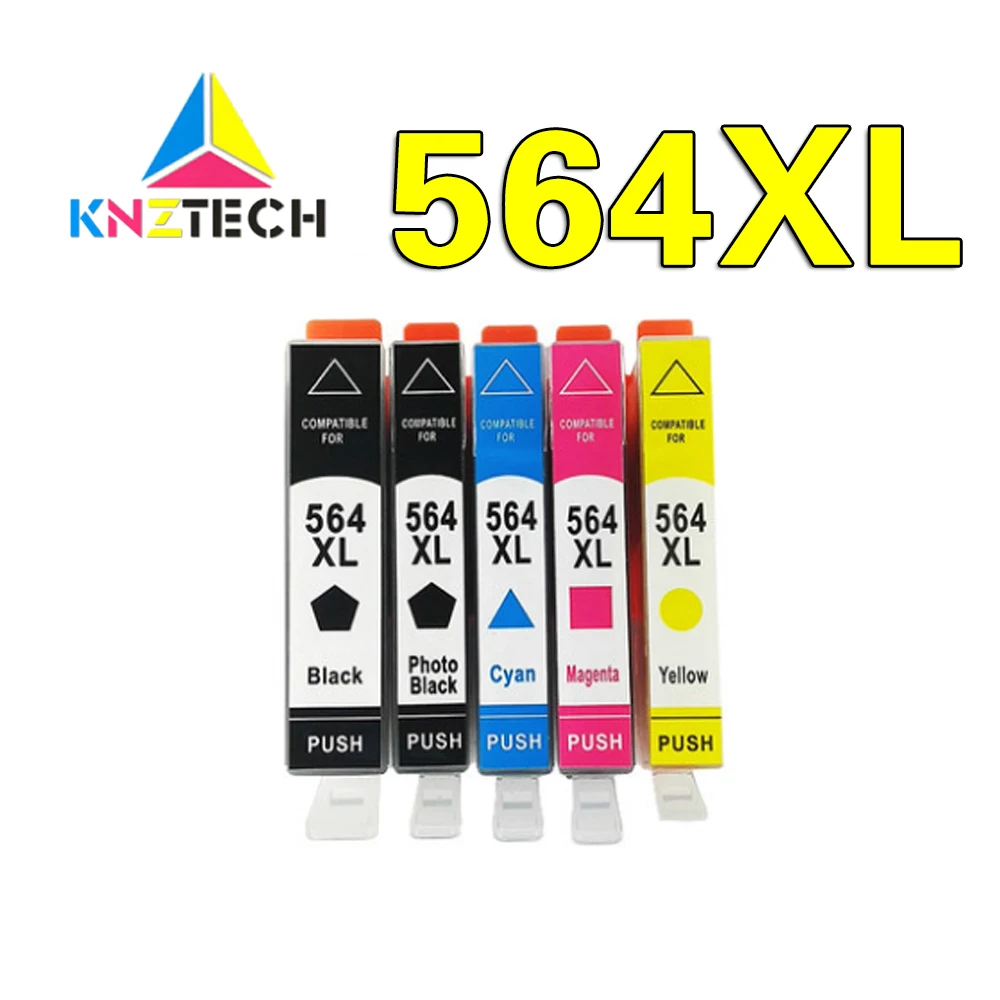 KNZ 564XL Compatible ink cartridge HP564XL hp564 replace for HP 564 deskjet 4610 4620 6512 6515 D5460/D5463/D5468/D7560