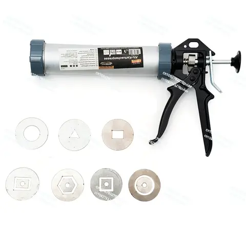 세라믹 도구, 핀치 조각, 부드러운 도자기 점토 압착 총, 수제 창의적 DIY 수동 진흙 총 7 종류의 금형