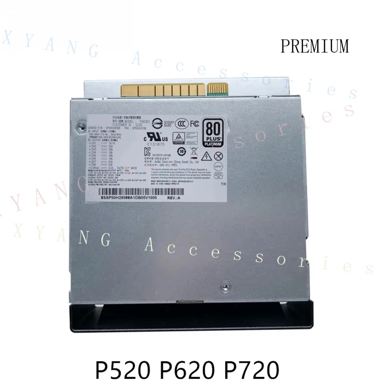 N+ New Original For Lenovo P520 P620 P720 1000W Power Supply 5P50V03189 5P50V03173 5P50V03211 FSK001 DPS-1000AB-12 A 100% Tested