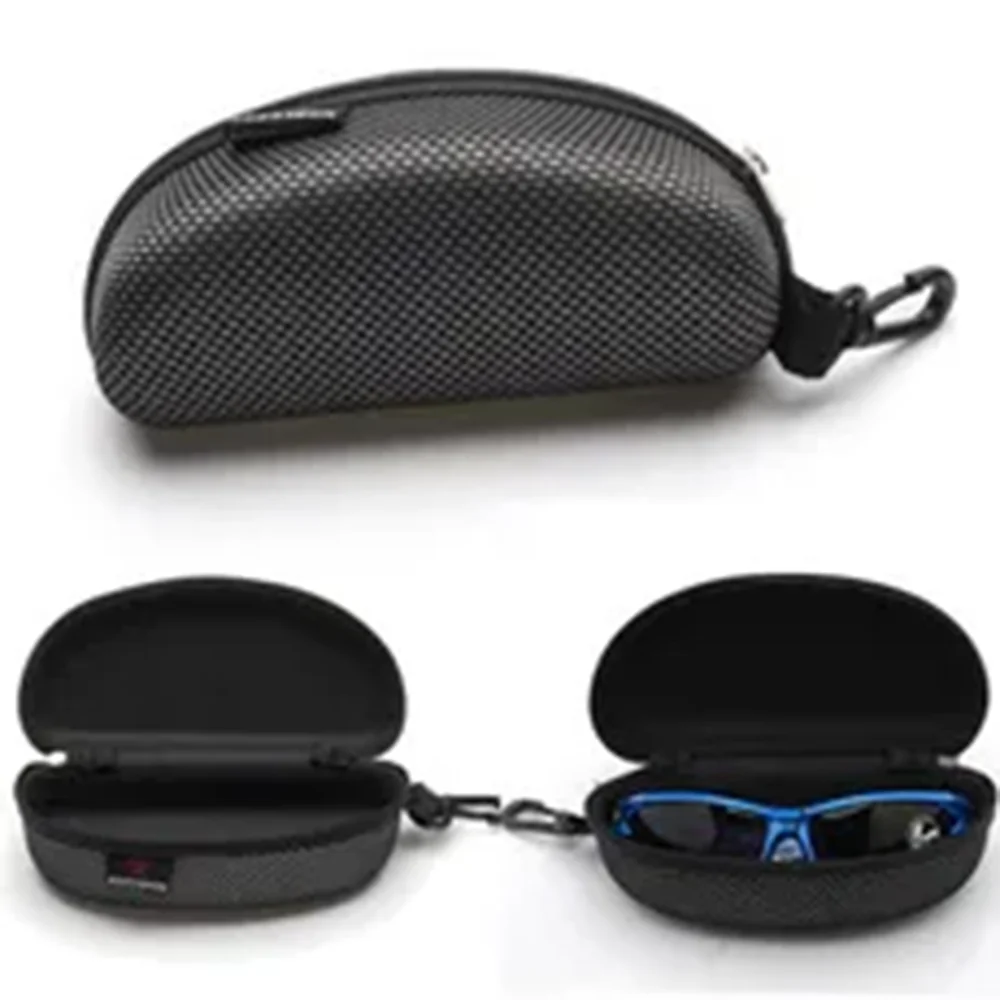 1Pcs Black EVA Zipper Hard Sunglasses Box High Quality Glasses Pouch Portable Glasses Boxes