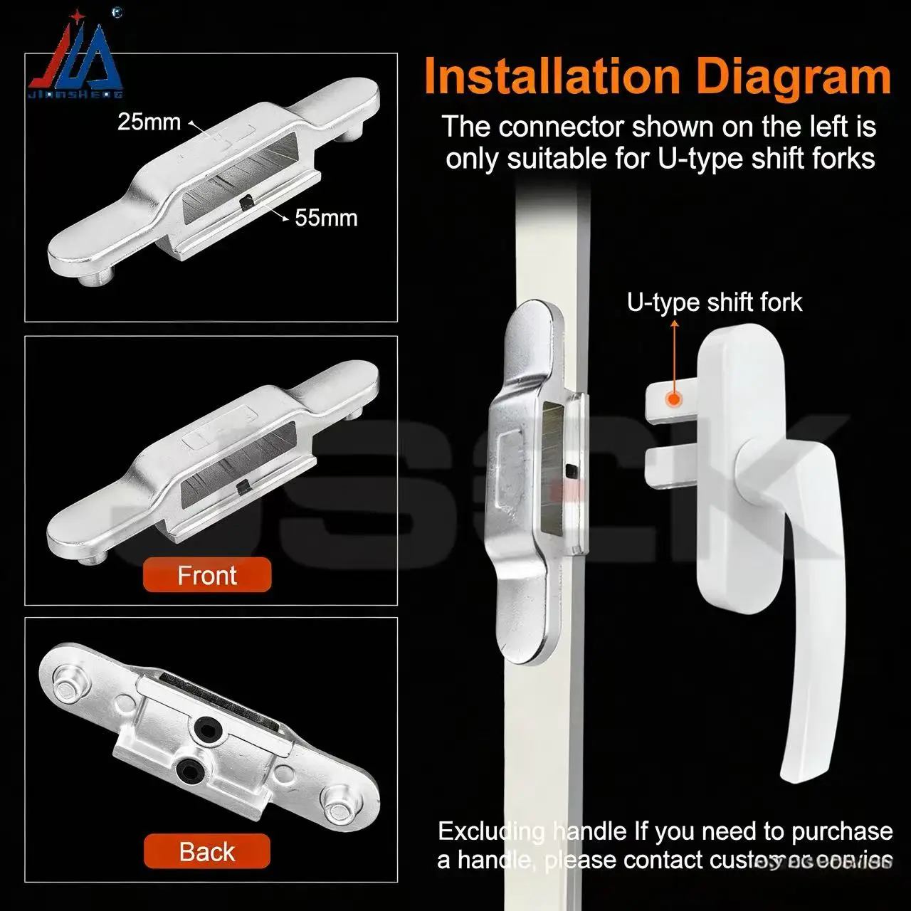 Premium Window Door Hardware: Lock Points, Connectors & Thermal Break Accessories | Universal Fit for Sliding Windows & Doors |