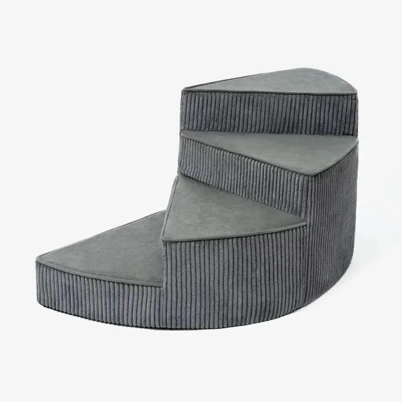 Rotating Pet Stairs for Dogs Removable Washable Sponge Steps for Small Dogs and Cats Bedside Sofa Ramp Non Slip Compact Dog Step