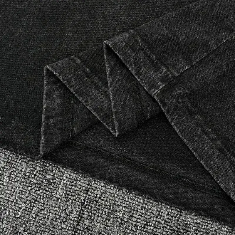 Radiohead روك باند حمض غسلها المتضخم القطن تي شيرت الرجال النساء الشارع الهيب هوب الموسيقى المحملة موضة قصيرة الأكمام تي شيرت بلايز #5