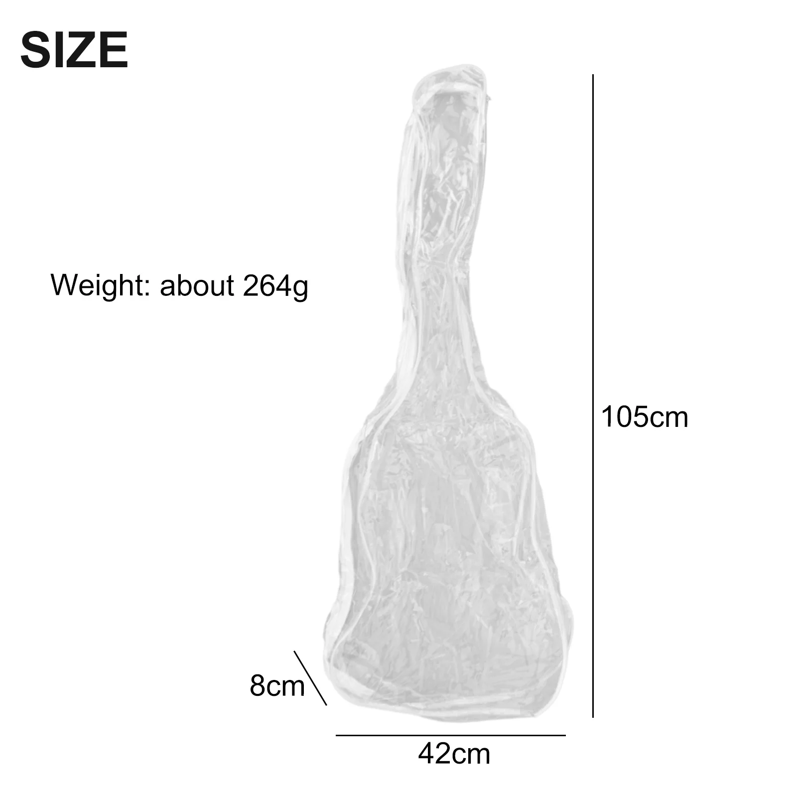 Dustproof Guitar Cover Portable Electric Guitar Dust Cover for versatile Compatibility Adjustable Strap Moisture Shield