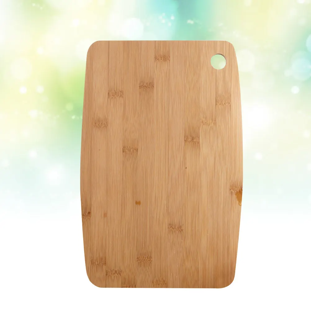 

Зеленая бамбуковая разделочная доска, толстая, экологичная, для использования на кухне, антибактериальная