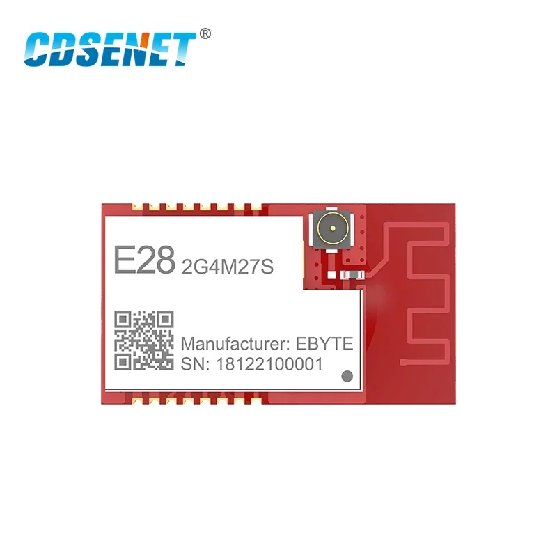 

SX1281 2.4GHz E28-2G4M27S SMD Module Mini DIY Wireless Transceiver CDSENET IoT PCB SPI 500mW RF Transmitter Receiver