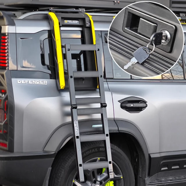 

for Aluminum Mech Style Telescopic Crawling Ladders r for Jetour T2 Traveler