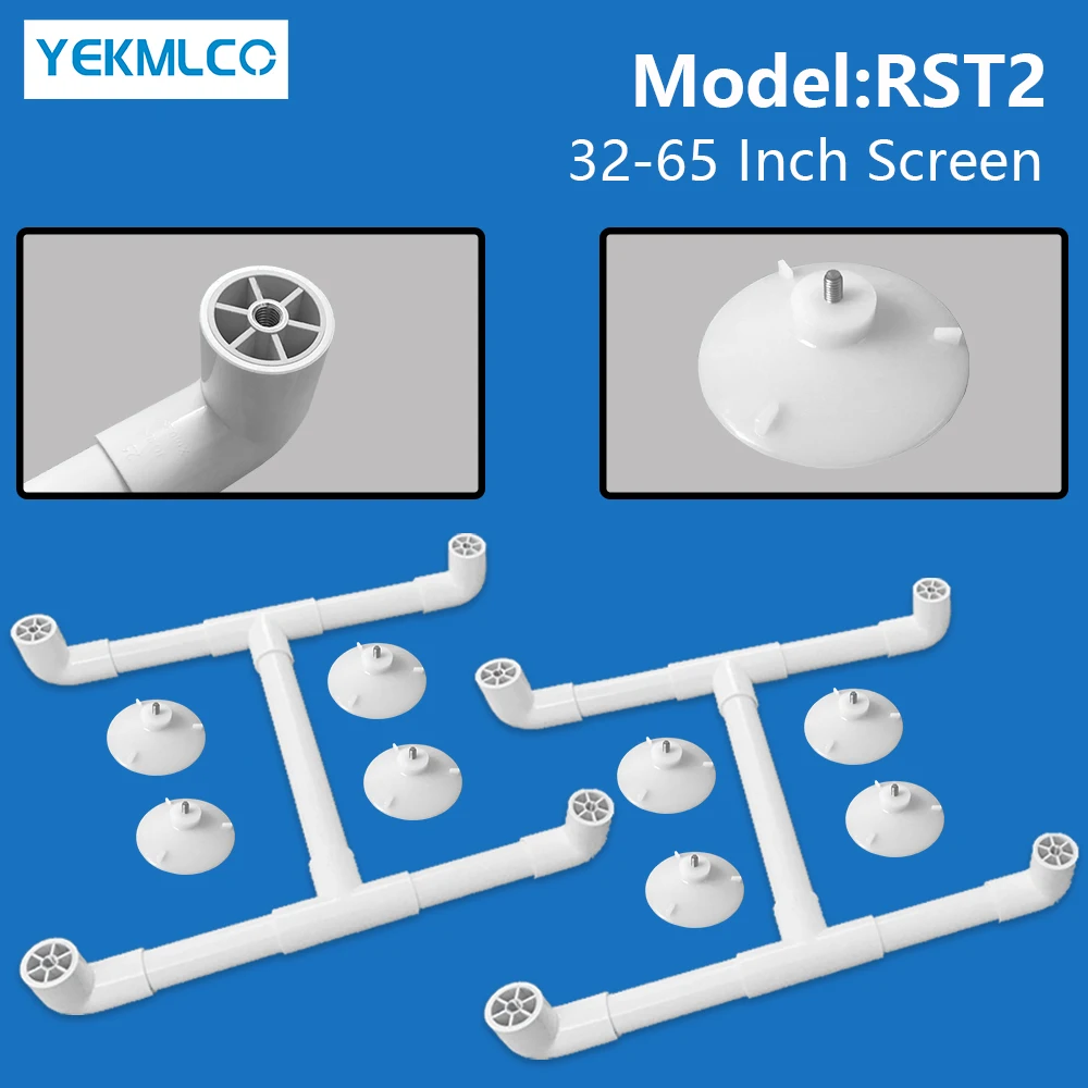 LED LCD TV Screen Remove Repair Tool Silicone Vacuum Suction Cup Support Connector 32-65 Inch Maintenance Device