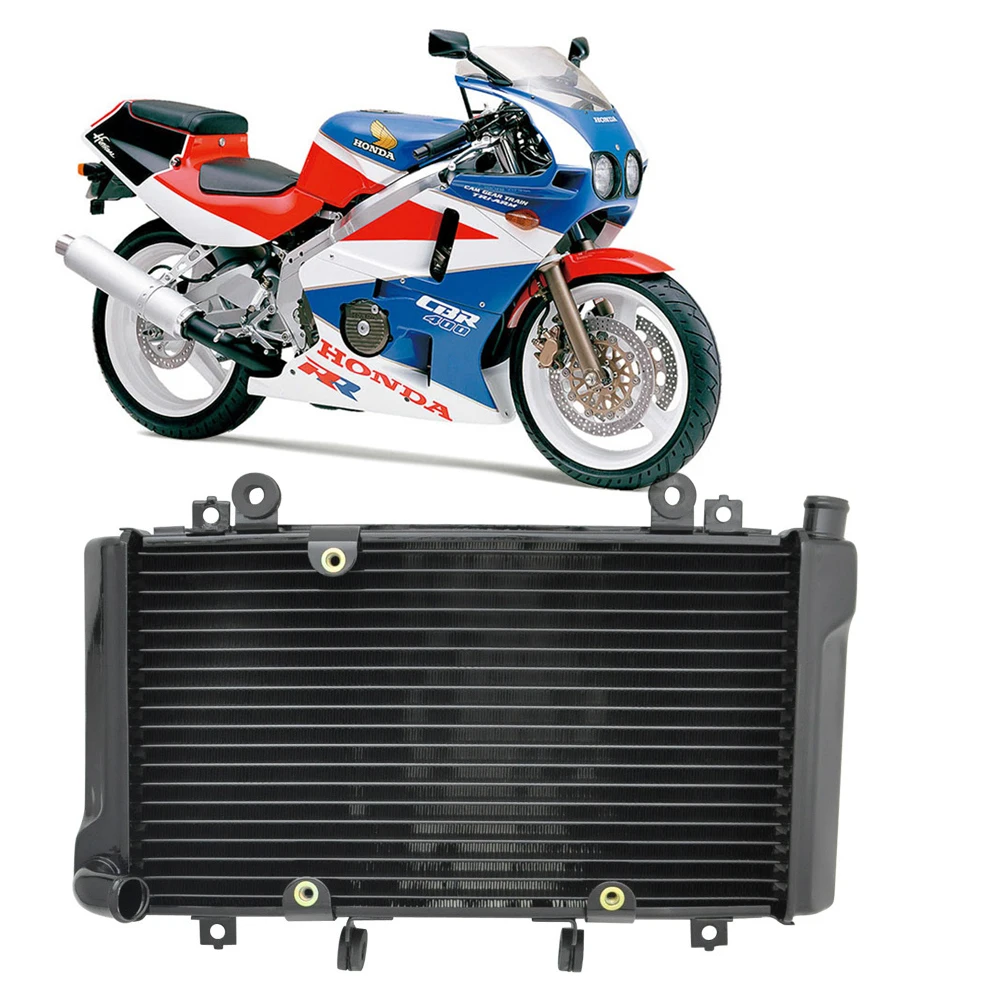 

Aluminium Radiator Replace Parts Cooling Cooler For Honda CBR400 NC23 1988 1989 CBR 400