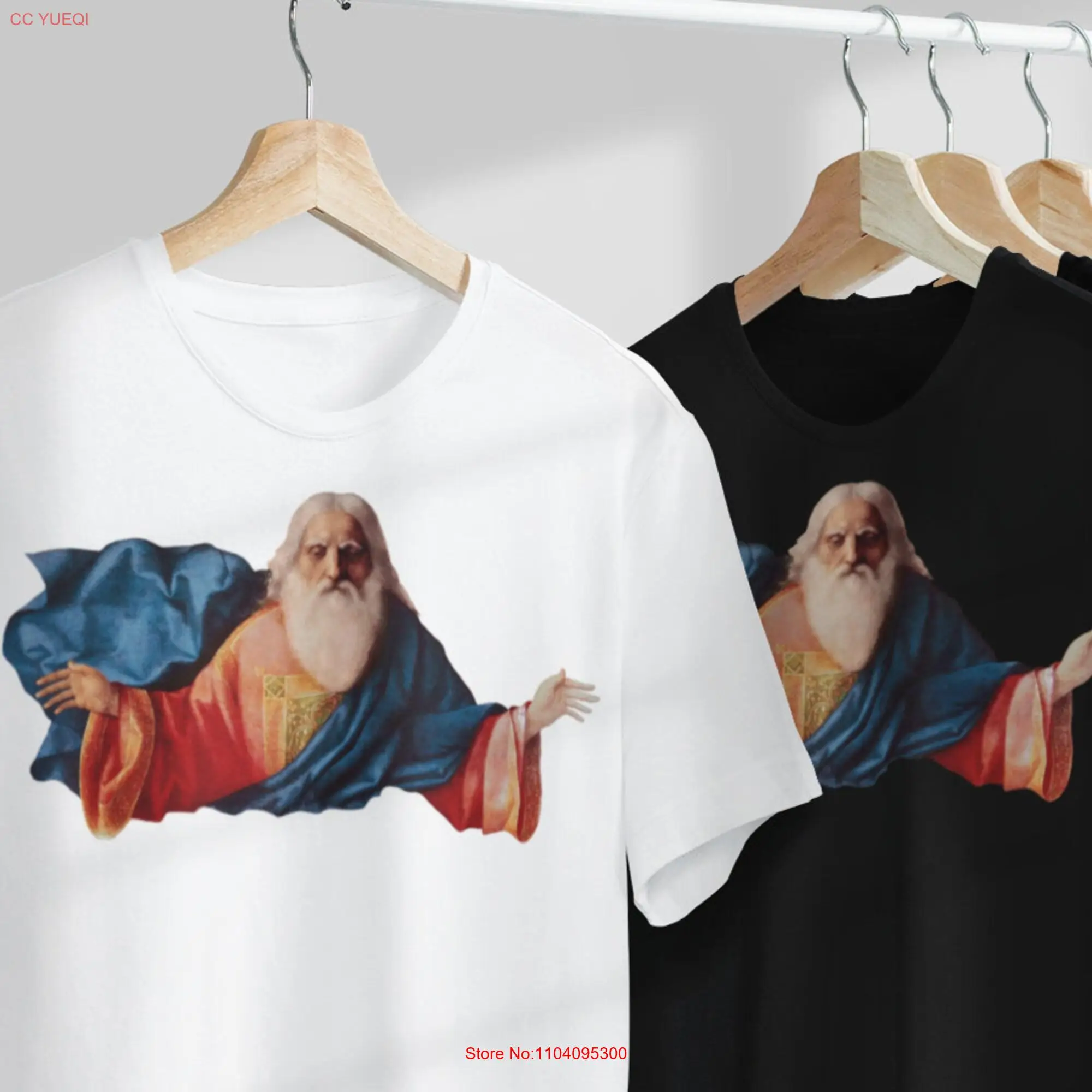 Eternal Father T Shirt Renaissance Giovanni Bellini God Art history Aesthetic long or short sleeves