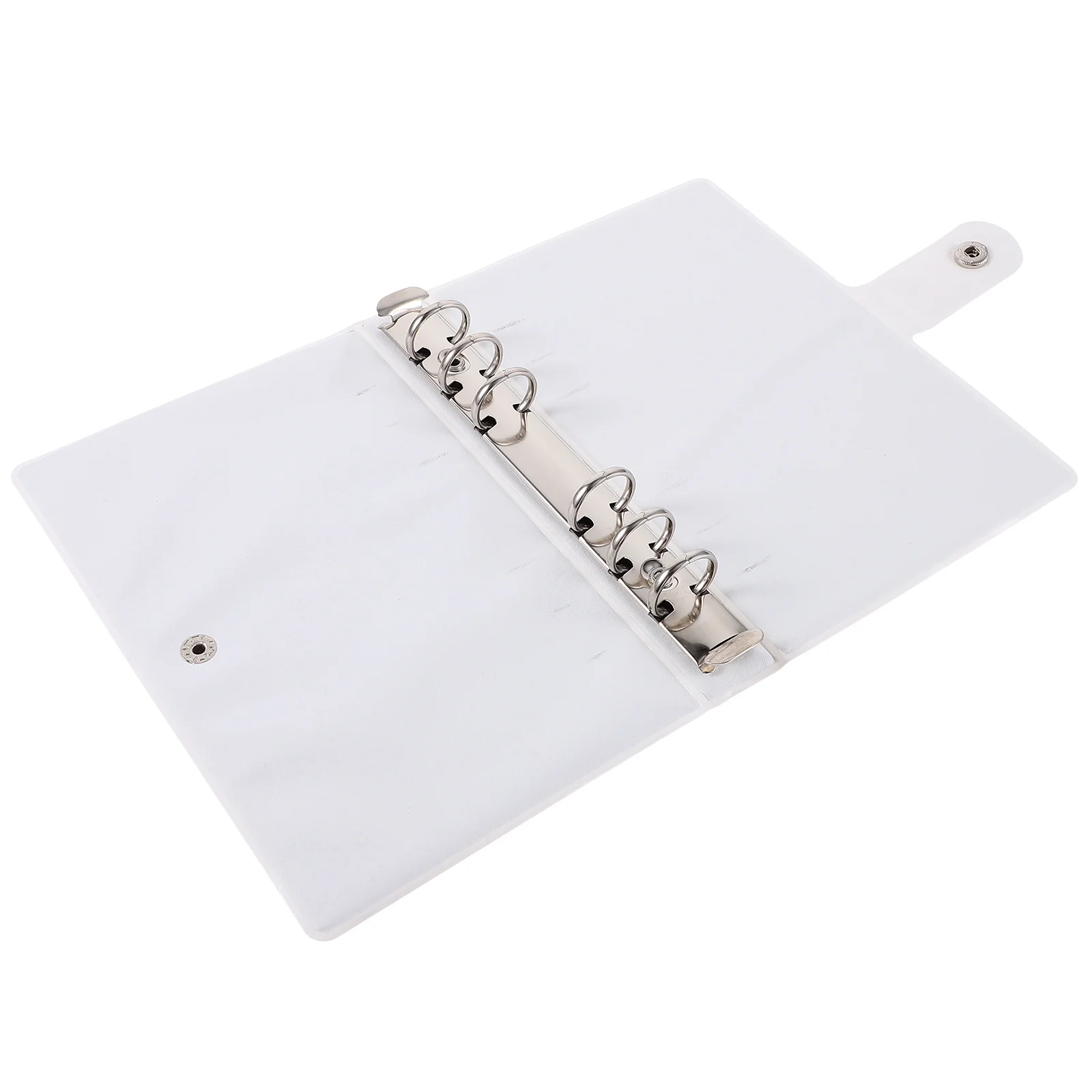 Raccoglitore in plastica a 6 anelli con copertina riutilizzabile, fogli sciolti, scrapbook, album fotografico, organizer, cartella per notebook da viaggio per ufficio