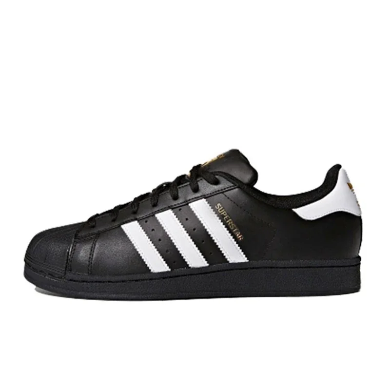 Adidas Superstar Men Woman Causal Shoes Classics Black White Outdoor Comfortable Flat Sports Skateboard Sneakers