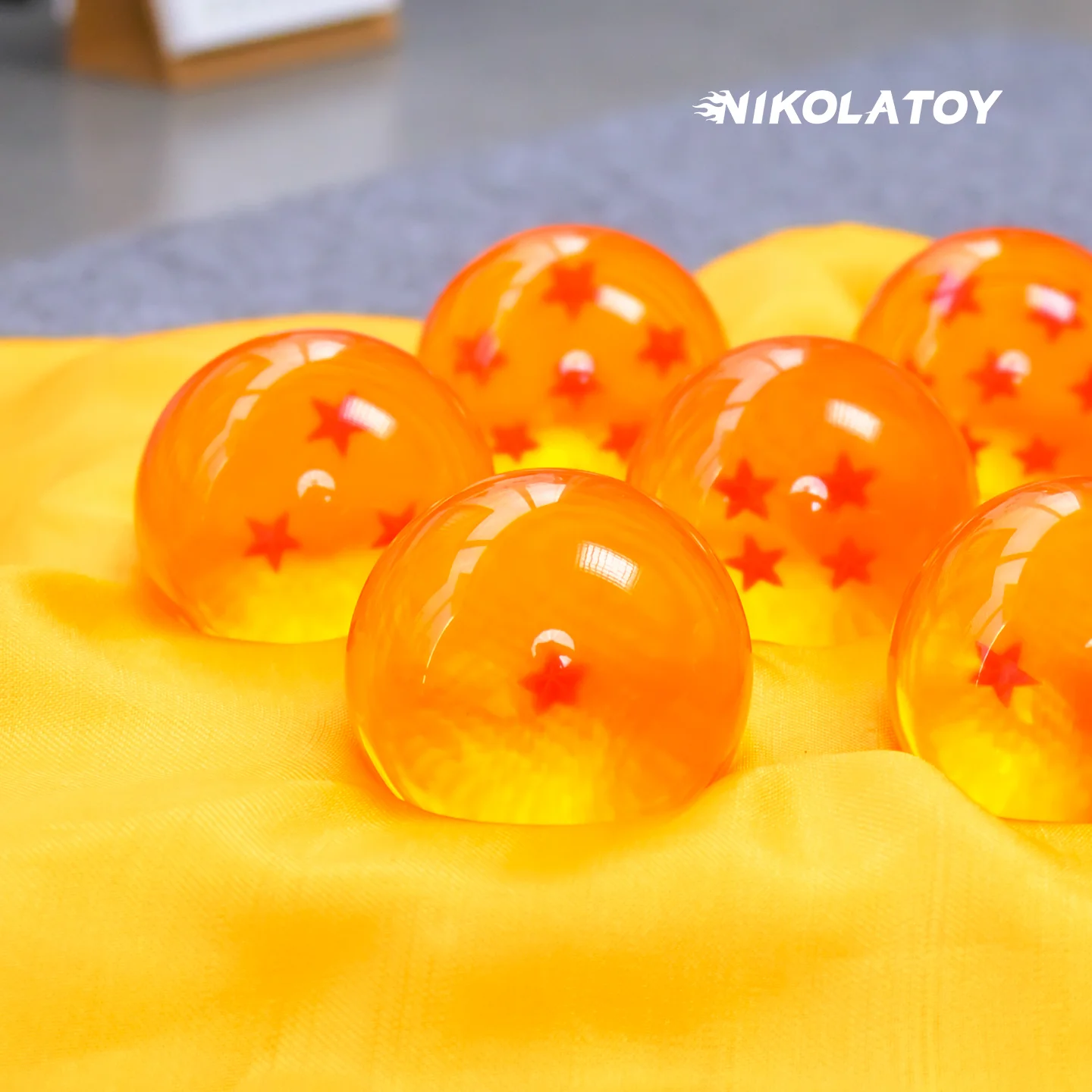 Nikolatoy Dragon Ball Z Complete 7-Piece Crystal Ball Figure Gift Box Set Anime Fan Collectible Display Edition Dragon Ball Z - Image 2