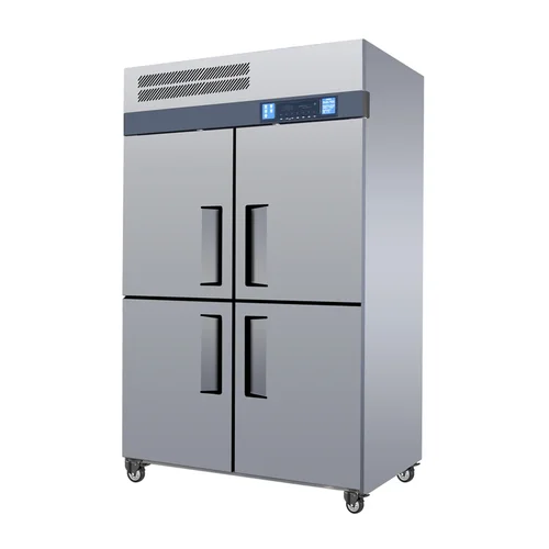 2 4 6 Door Stainless Steel Upright Commercial Deep Freezer Fridge Refrigerator For Restaurant Kitchen 