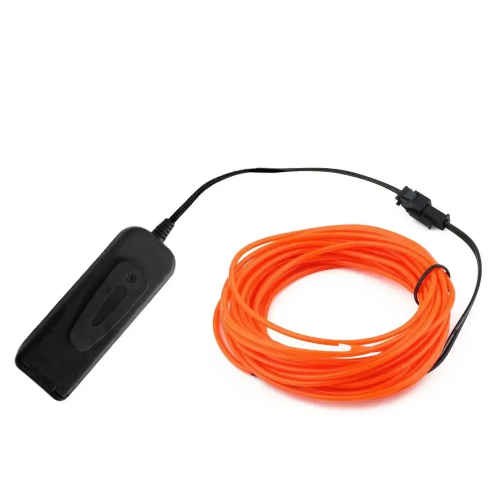 Glow EL Draht Kabel LED Neon Weihnachten Dance Party DIY Kostüme Kleidung Leuchtende Auto Licht Dekoration Kleidung Ball Rave 1m/3m/5m