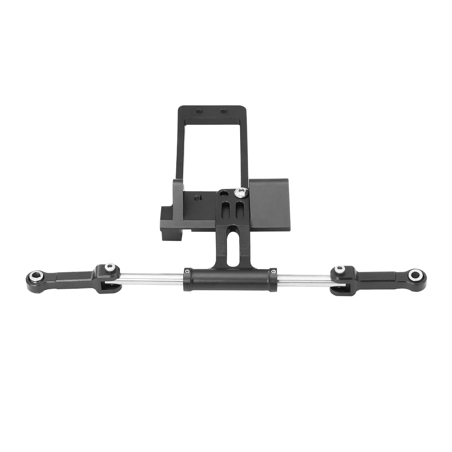 CNC BAT Servo Mount With Simulation Hydraulic Steering Kit for 1/10 RC Crawler SCX10 III AR45F Portal Axle LCG Chassis