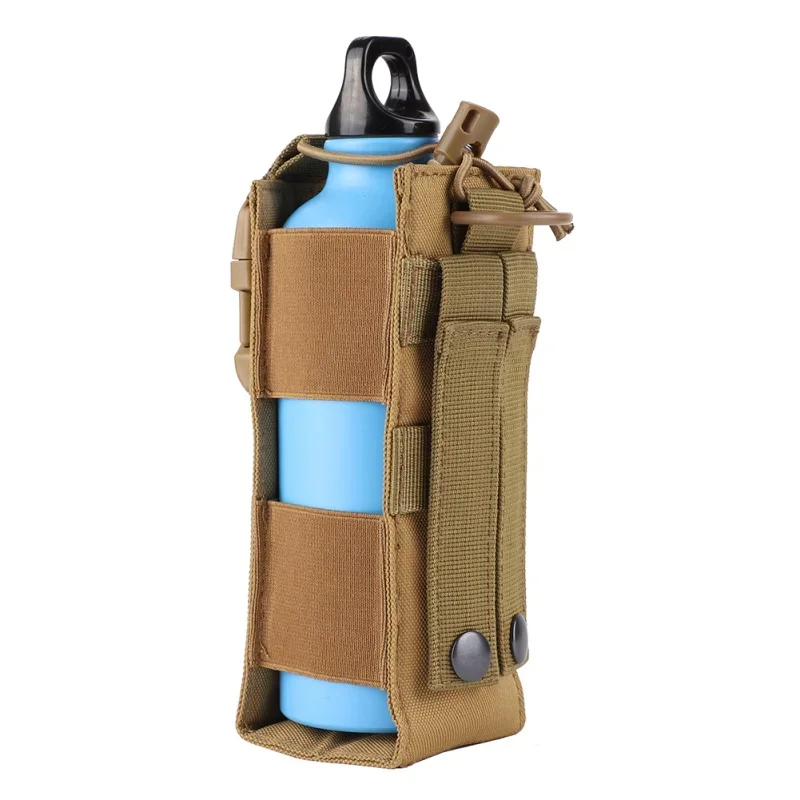 Molle 600D Nylon Wasser Flasche Pouch Military Kantine Abdeckung Holster Outdoor Reise Wasserkocher Tasche Taktische Molle Wasser Glaskolben