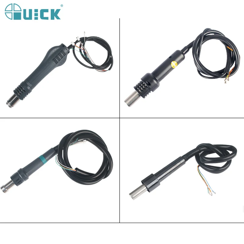 Original QUICK Handle For 220V 858D 850A+ 850D 861DW 990AD 2008 858 957 857DW+ Hot Air Gun Station