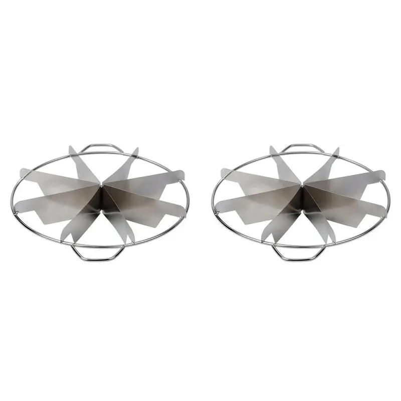 

A53Q-2X Stainless Steel Pie Cutter 8-Slice Pie Cutter Creates Beautifully Uniform Slices Of Pie