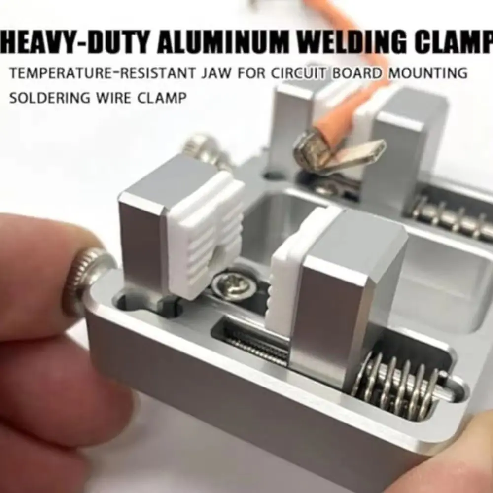 Tool Aluminum Welding Fixture Adjustable Heavy-duty Soldering Station Multi-function Stable Welding Clamp DIY view 3