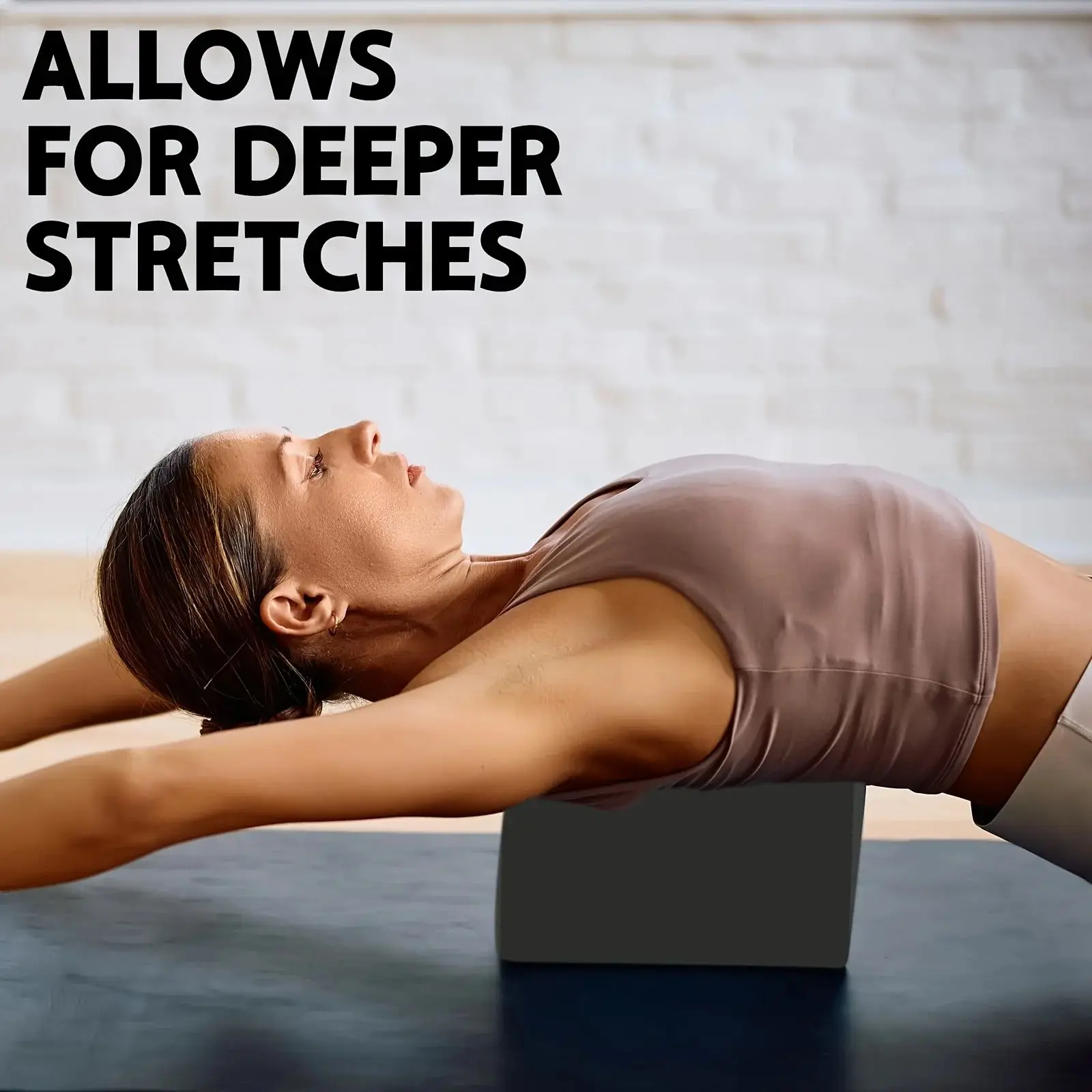 1–2 Stück Yoga-Blöcke – aus hochdichtem Schaumstoff gefertigt, leicht, stützend und geruchsneutral – unverzichtbare Yoga-Ausrüstung für Frauen, für das Fitnessstudio. – Detail 6