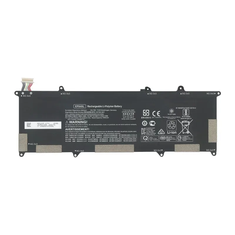 EP04XL 7.7V 56.2Wh 7000mAh Laptop Battery for HP Elite Dragonfly G1 2019/Elite Dragonfly G2 2020/Elite Dragonfly Max 2021 Series
