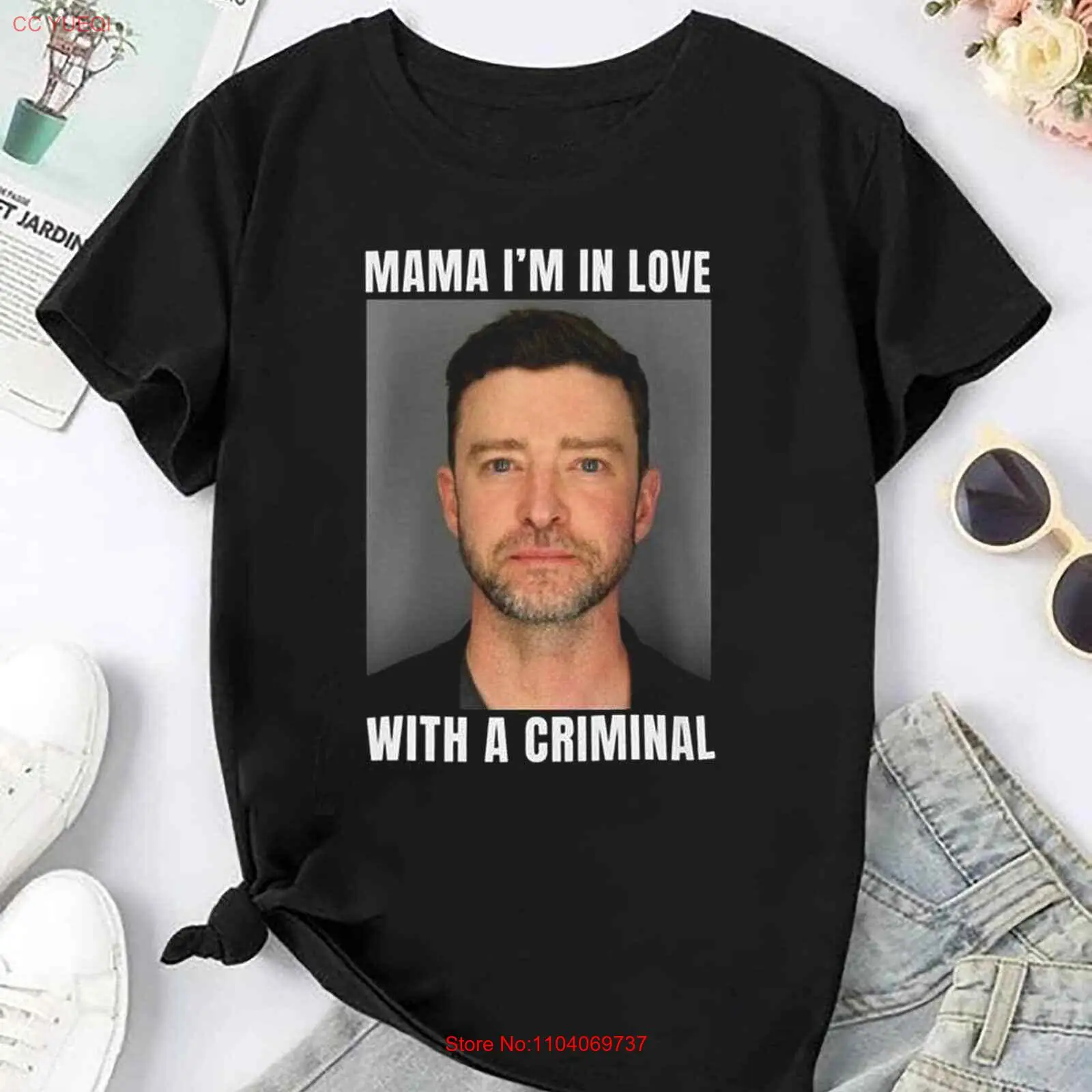 Justin Timberlake Mugshot Shirt, Funny Justin Timberlake Shirt, I'm In Love with