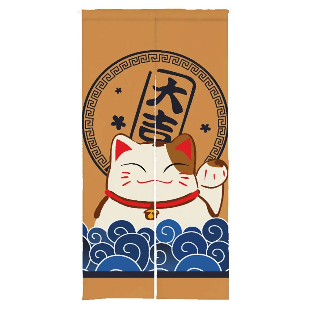 

RYBHOME 18 Pattern Printing Japan Noren Doorway Curtain Separated Tapestry Tavern Family Restaurant Dining Kitchen door curtain