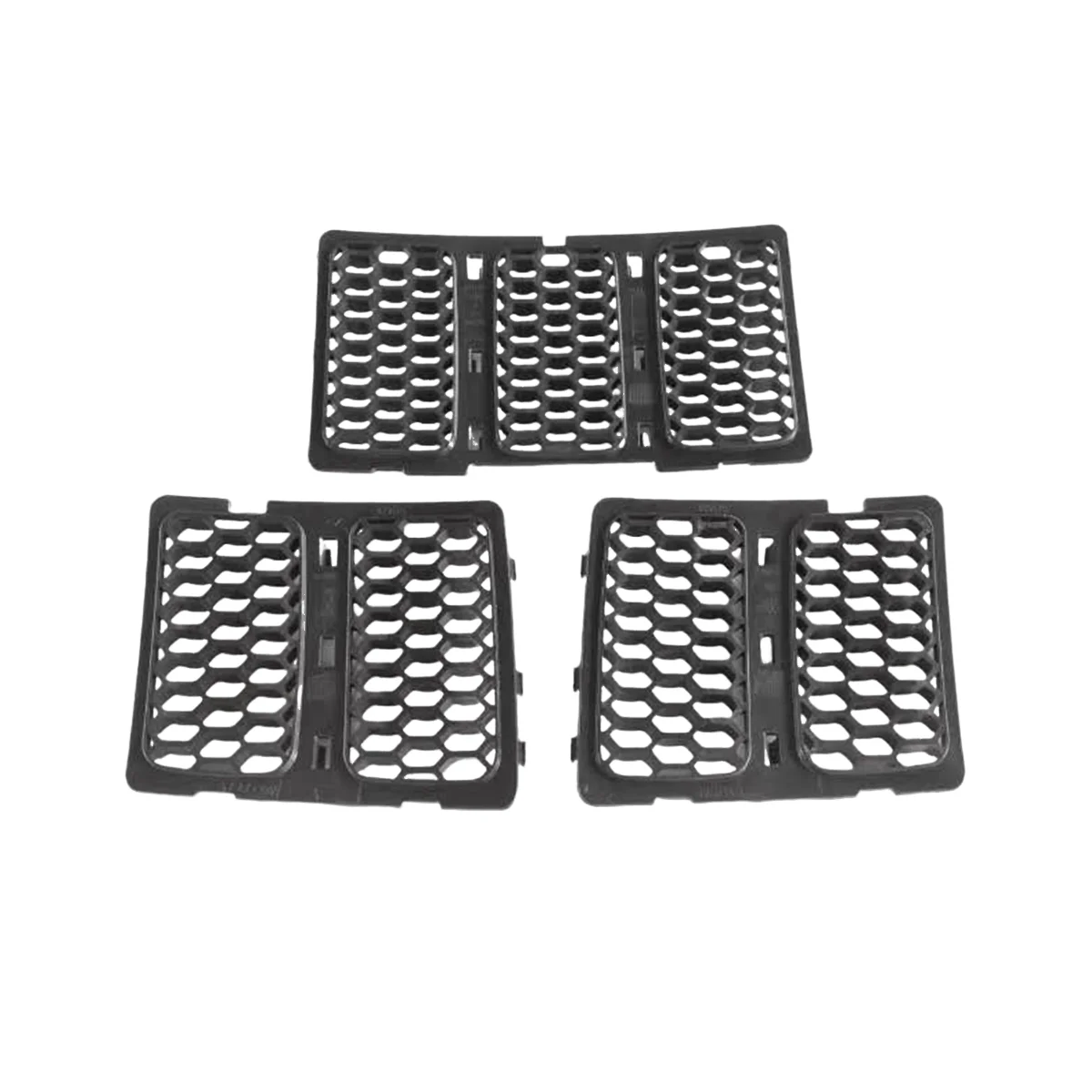 Middle Mesh Grille Front Grille Inserts Trim Black 68143074AD