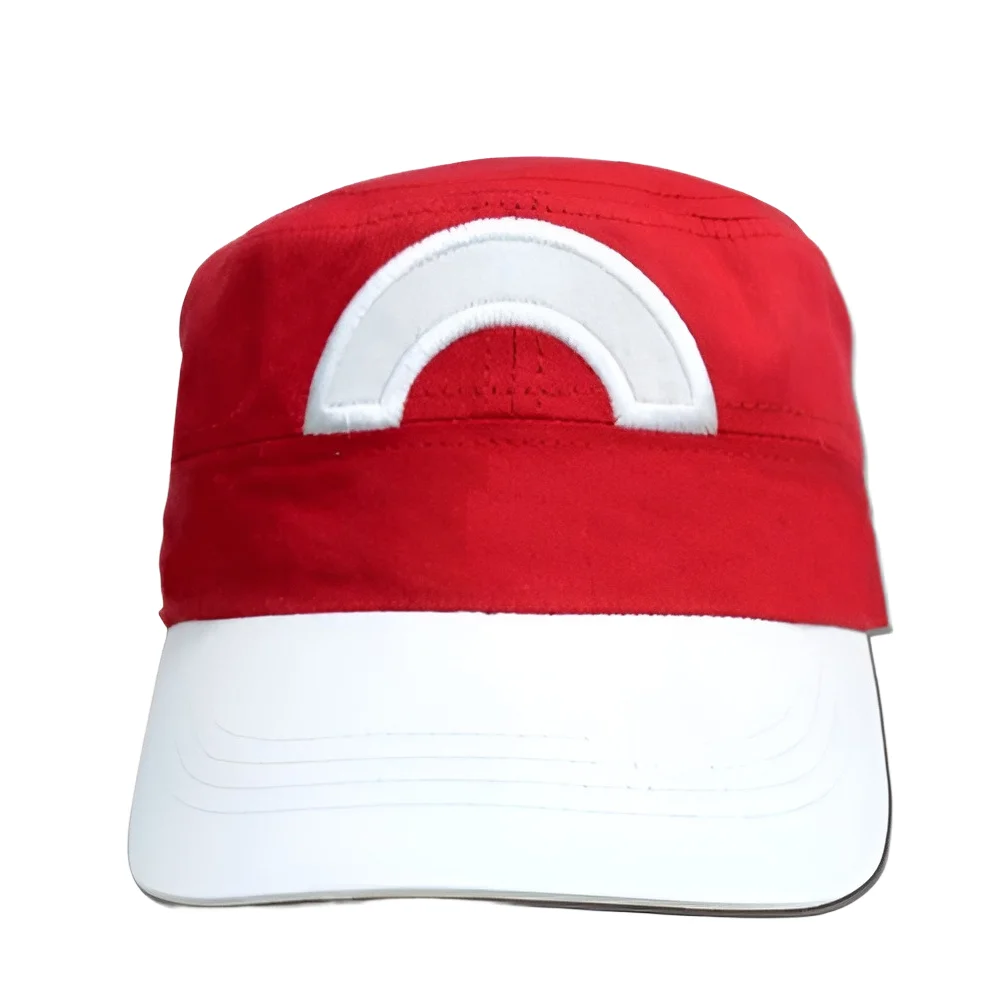قبعة JP Anime Ash Ketchum التأثيرية Snapback قبعة بيسبول أنيمي