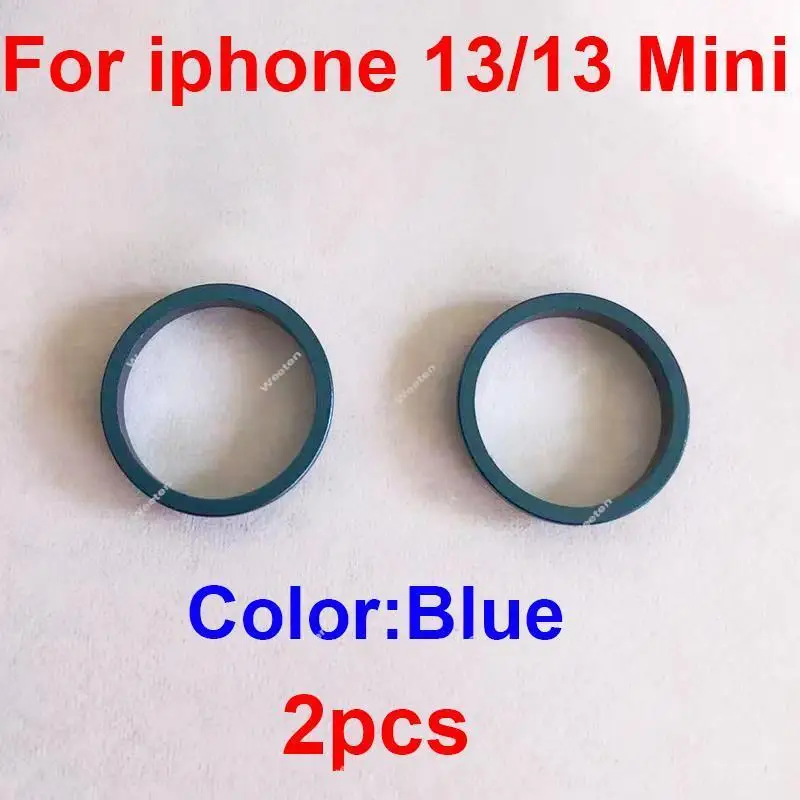 الخلفية الخلفية عدسة الكاميرا قوس حلقة معدنية الحافة آيفون 13 13Mini 13Pro 13Pro ماكس حلقة الكاميرا غطاء إطاري الحافة الوفير أجزاء