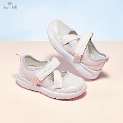 Dave Bella Children's Running Shoes Breathable Casual Shoes New Flat Non-slip Sports Mesh Sneakers for Kids DB1251059