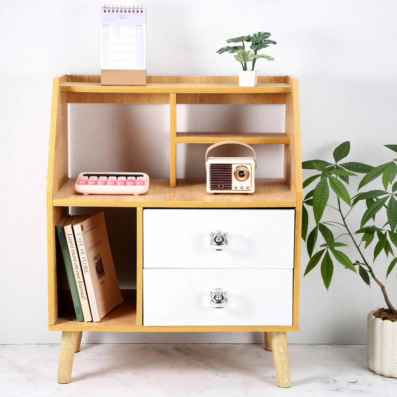 

2Pcs Clear Square Crystal Drawer Knobs Easy Install Long Lasting Furniture Accessories Smooth Edges Safe Kids Decorative Cabinet