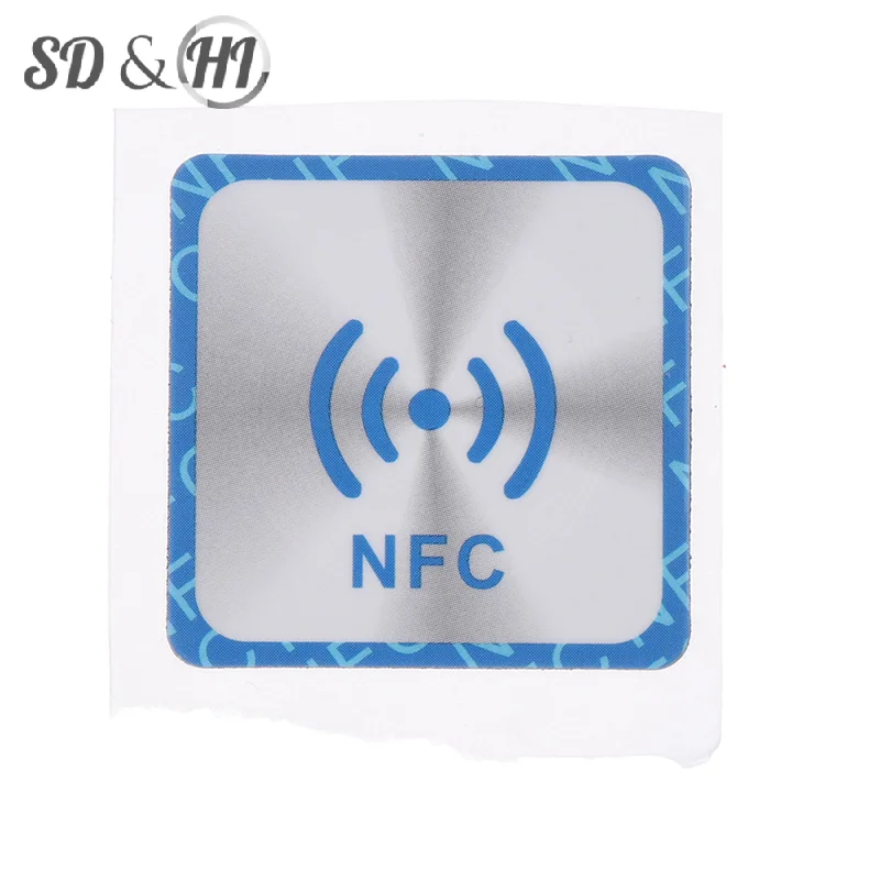 

1Pc NFC Anti Metal Adhesive Label Sticker Universal Lable Tag For All NFC Phones