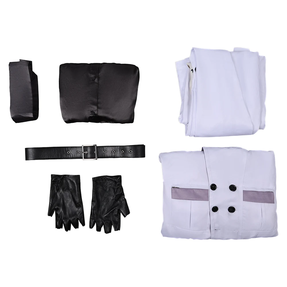 Final Fantasy 7 Rufus Cosplay para Homem, Fantasia, Disfarce, Roupas de Festa, Jaqueta, Calças, Roupas, Halloween, Fato Carnaval