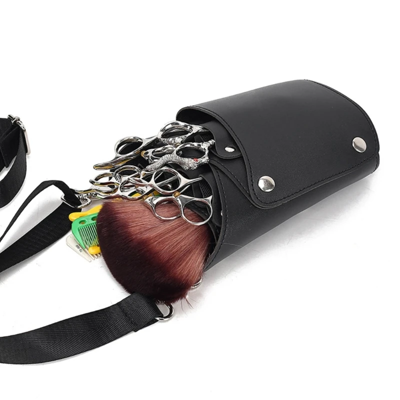 Scissors Salon Barber Hairdressing Scissor Bag Hair Stylist Waist Bag E74B