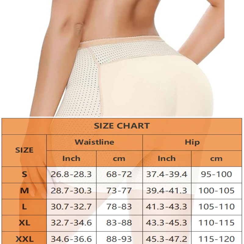 Women Shapewear Butt Lifter Body Shaper Panties High Waist Hip Padded Enhancer Booty Lifter Tummy Control Panty