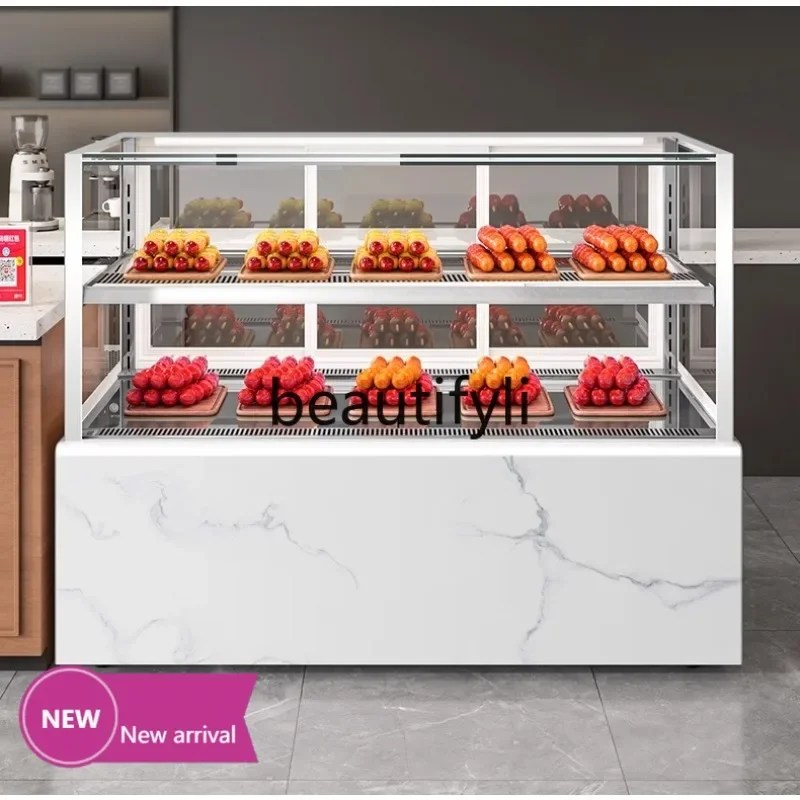 

x Display cabinet commercial, refrigerated desserts, cabinet air-cooled fresh-keeping freezerx