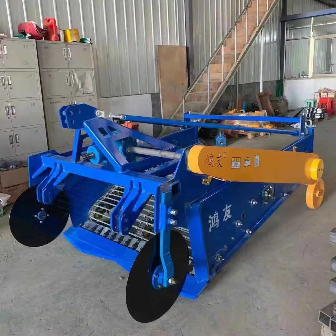4UX-110 New Potato Harvester with Three Point Suspension 1100mm Working Width for Farms and Home Use Featuring Blades Type