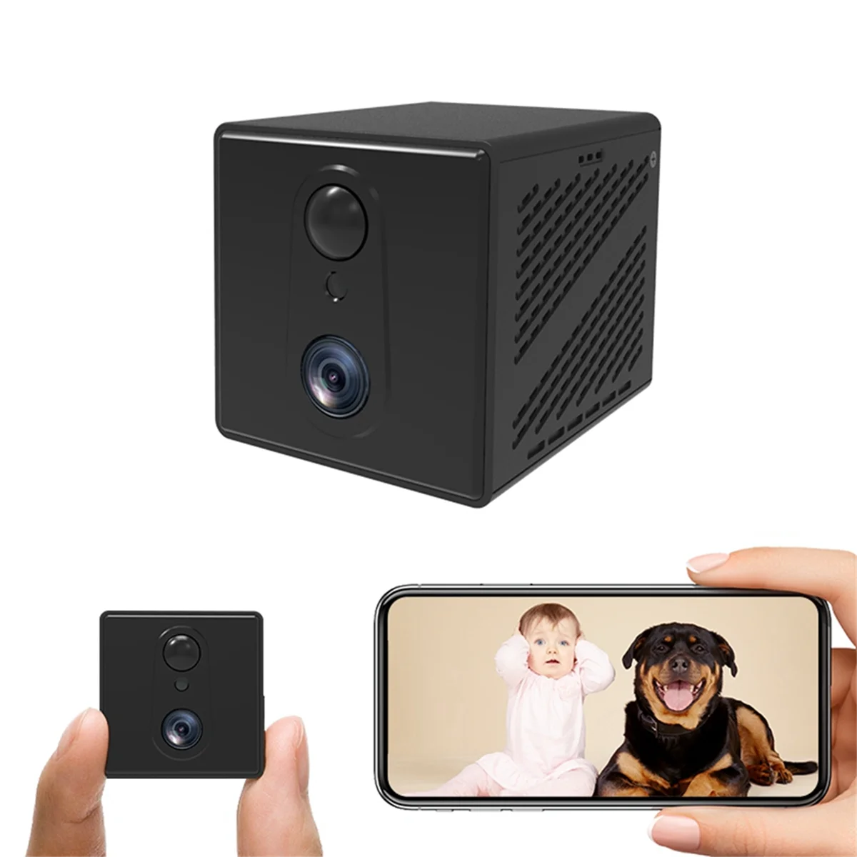 3MP 4G SIM Card Mini Camera Human Detection Camera 3000mAh Battery Security Surveillance Camcorder Video Recorder Camera ZZM