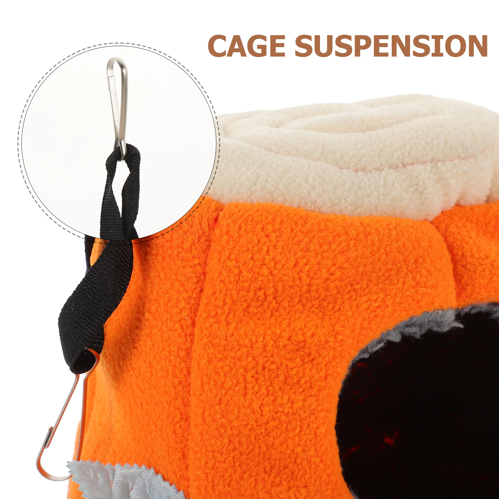 

Soft Cotton Warm Bird Nest Parrot Cage Hanging Hammock Bed Durable Lightweight Practical Bird With Excellent Texture,
