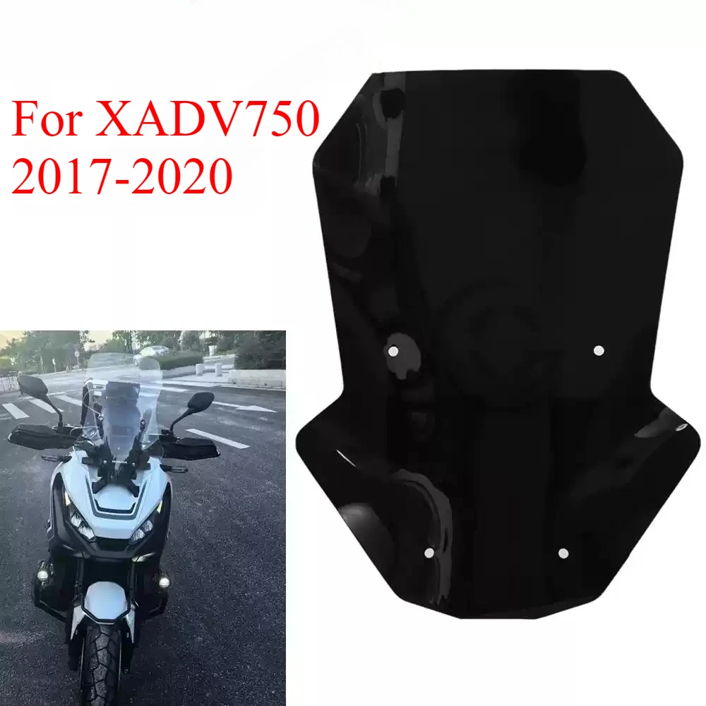 

Для мотоцикла Honda X-ADV750 XADV 750 2017-2020: Модифицированное увеличенное прозрачное ветровое стекло/экран